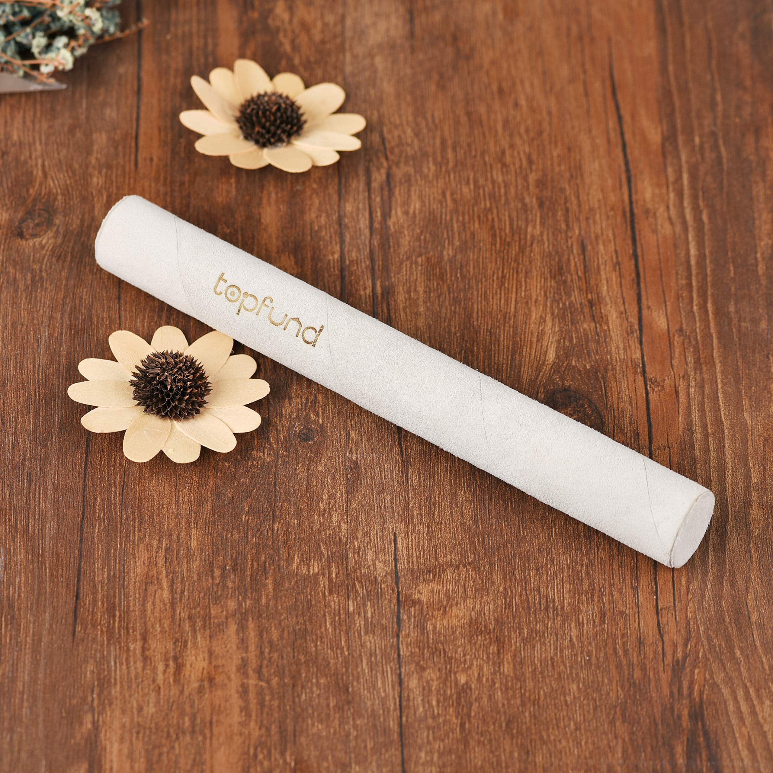 TOPFUND 432Hz E Note Yellow Crystal Singing Bowl Solar Plexus Chakra with Artificial Leather Carrying Case and Singing Bowl Mallet Suede Strikers - TOPFUND Crystal Singing Bowl